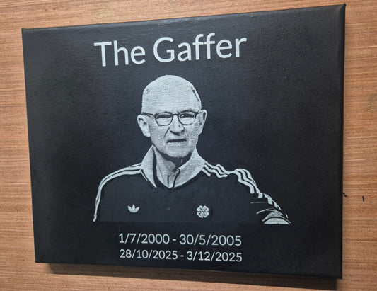 Martin O'Neill "The Gaffer" canvas