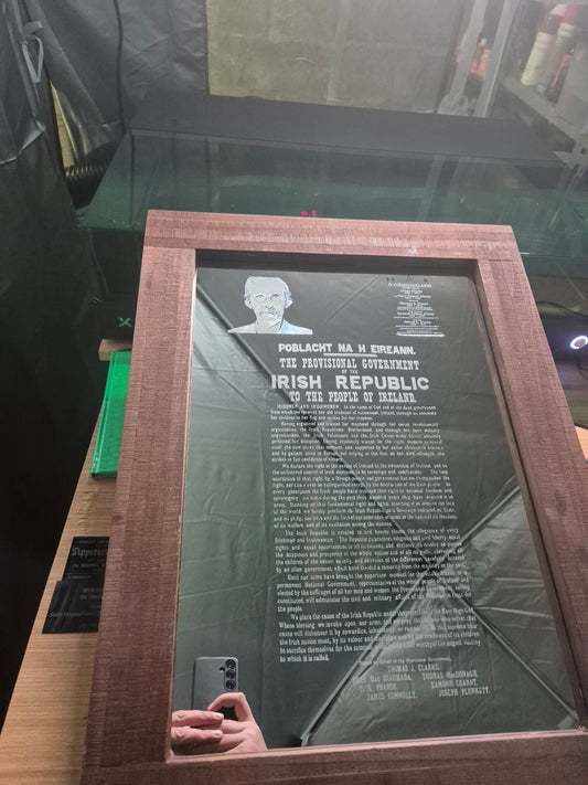 Limited Edition Tom Clarke Proclamation mirror