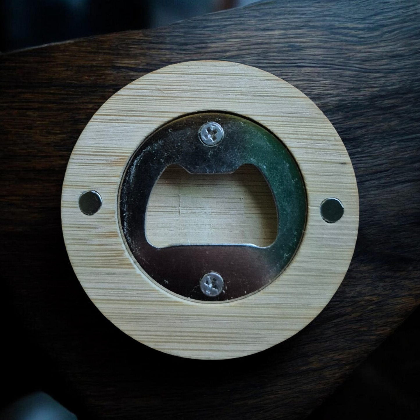 Magnetic Wooden bottle opener