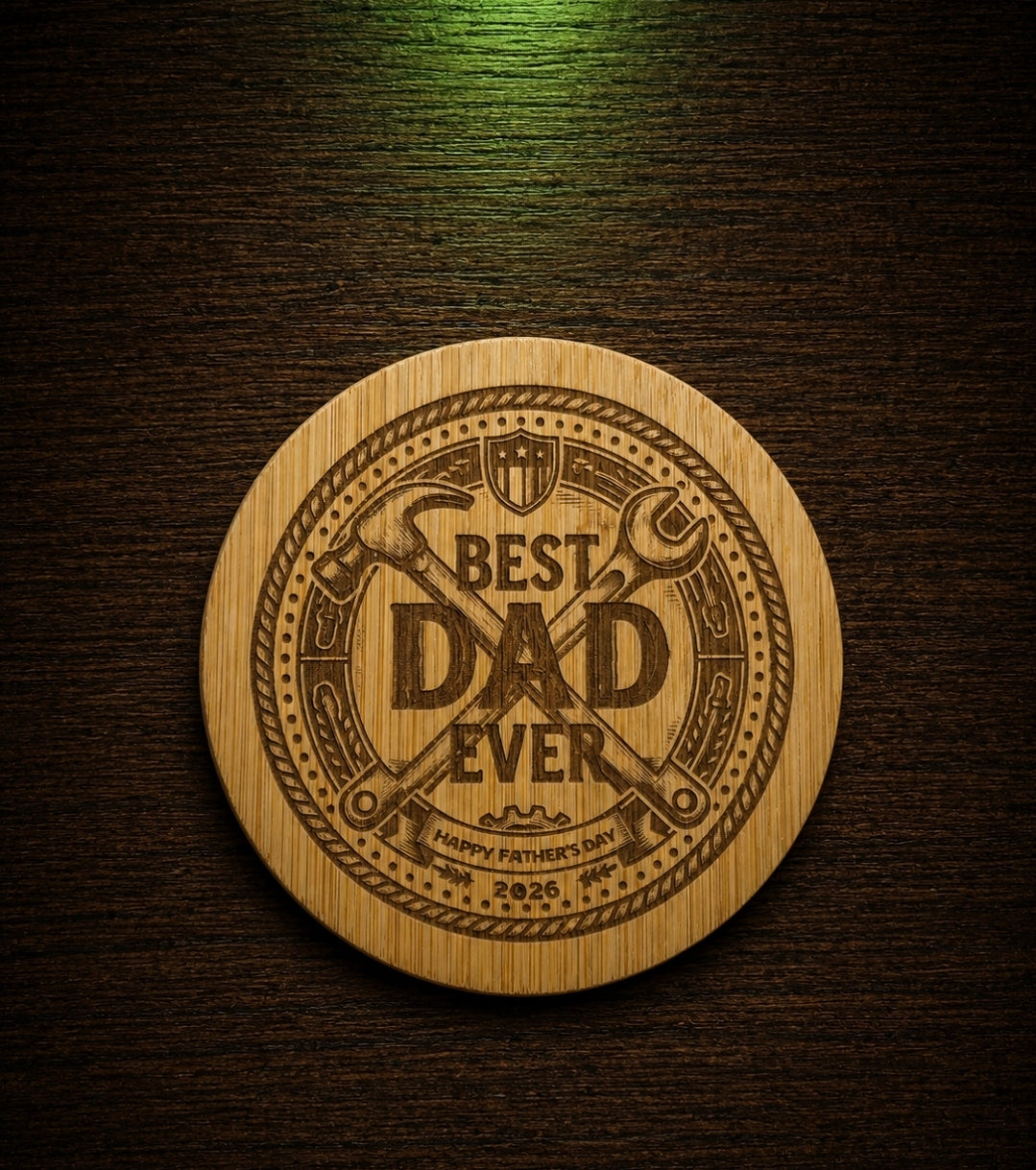 Fathers day "Best Dad Ever" bottle opener